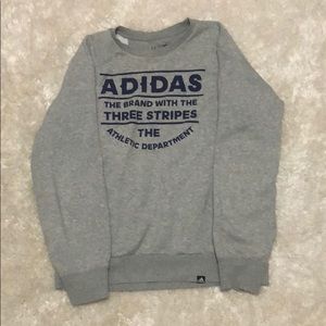 ⚡️ADIDAS - GREY CREW NECK ⚡️